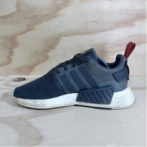 Adidas - NMD R2 - Running Shoes - Gray - Men's - 10 - ART BY3014 - Picture 4 of 9